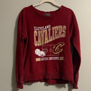 NBA Burgundy Sweatshirt